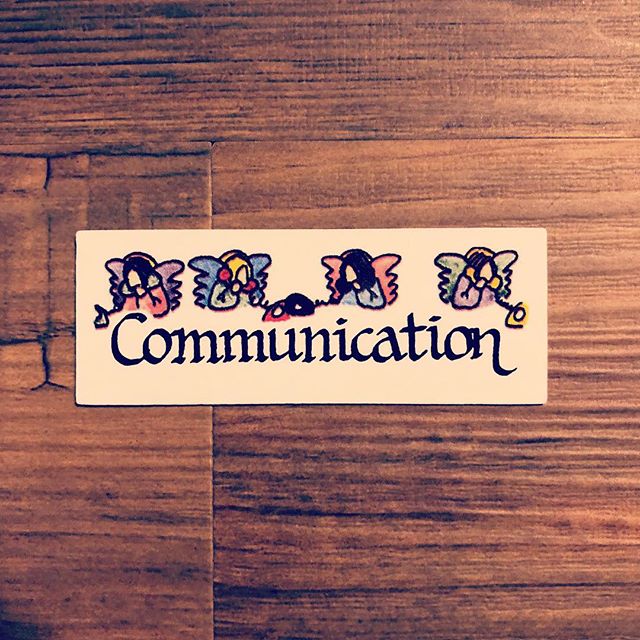 今日のエンジェルカードは、Communication(コミュニケーション)思い当たる節、アリアリ〜 #エンジェルカード #communication #永遠のテーマ (Instagram)