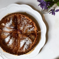 林檎のタルトケーキ