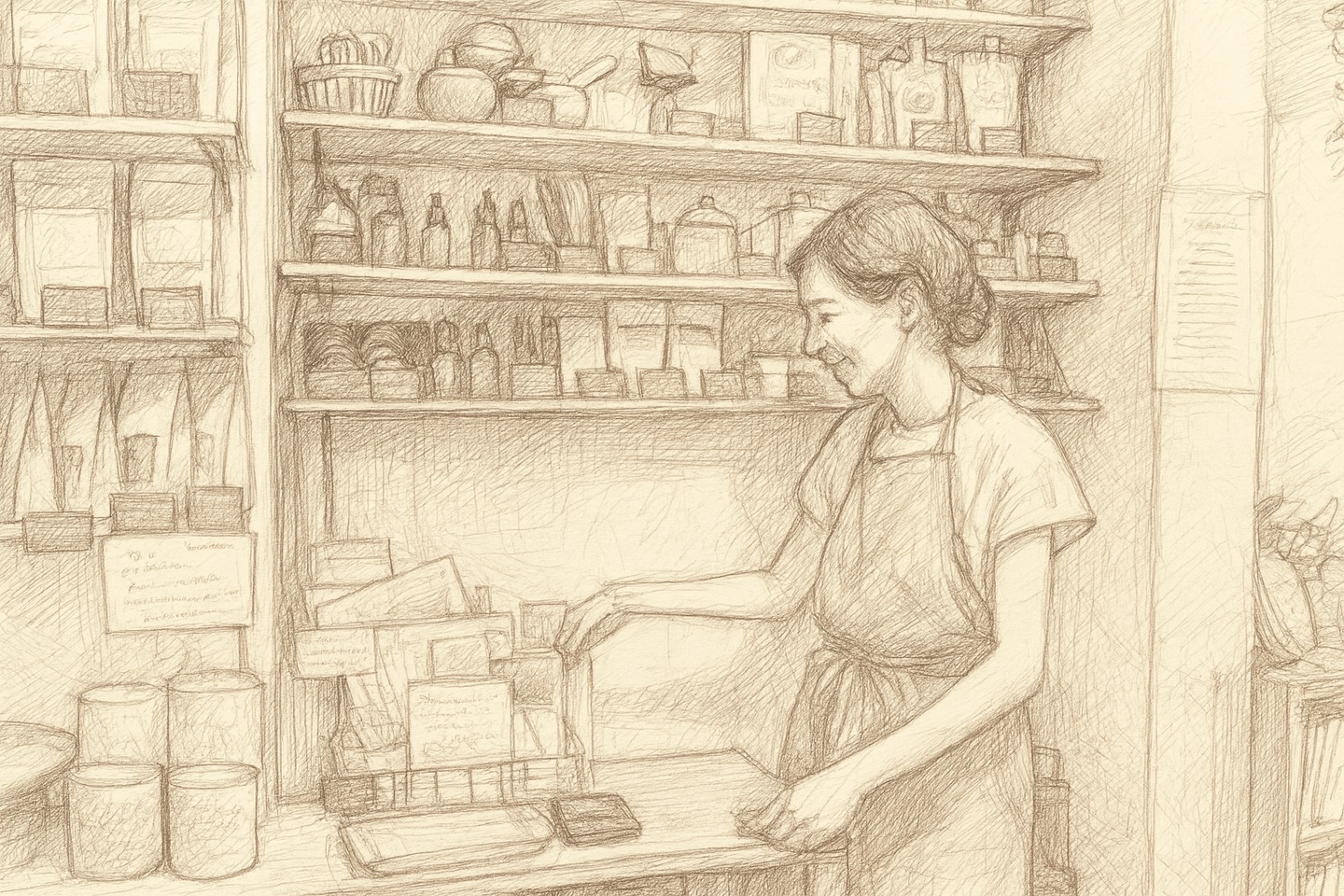 #chatgpt 素晴らしい写真をスケッチにしてもらいました葉の園と私